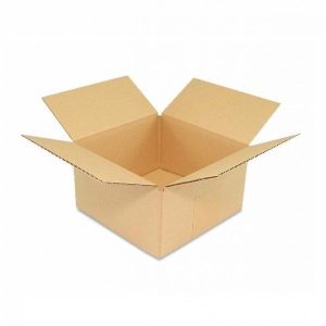 Caja de cartón canal simple